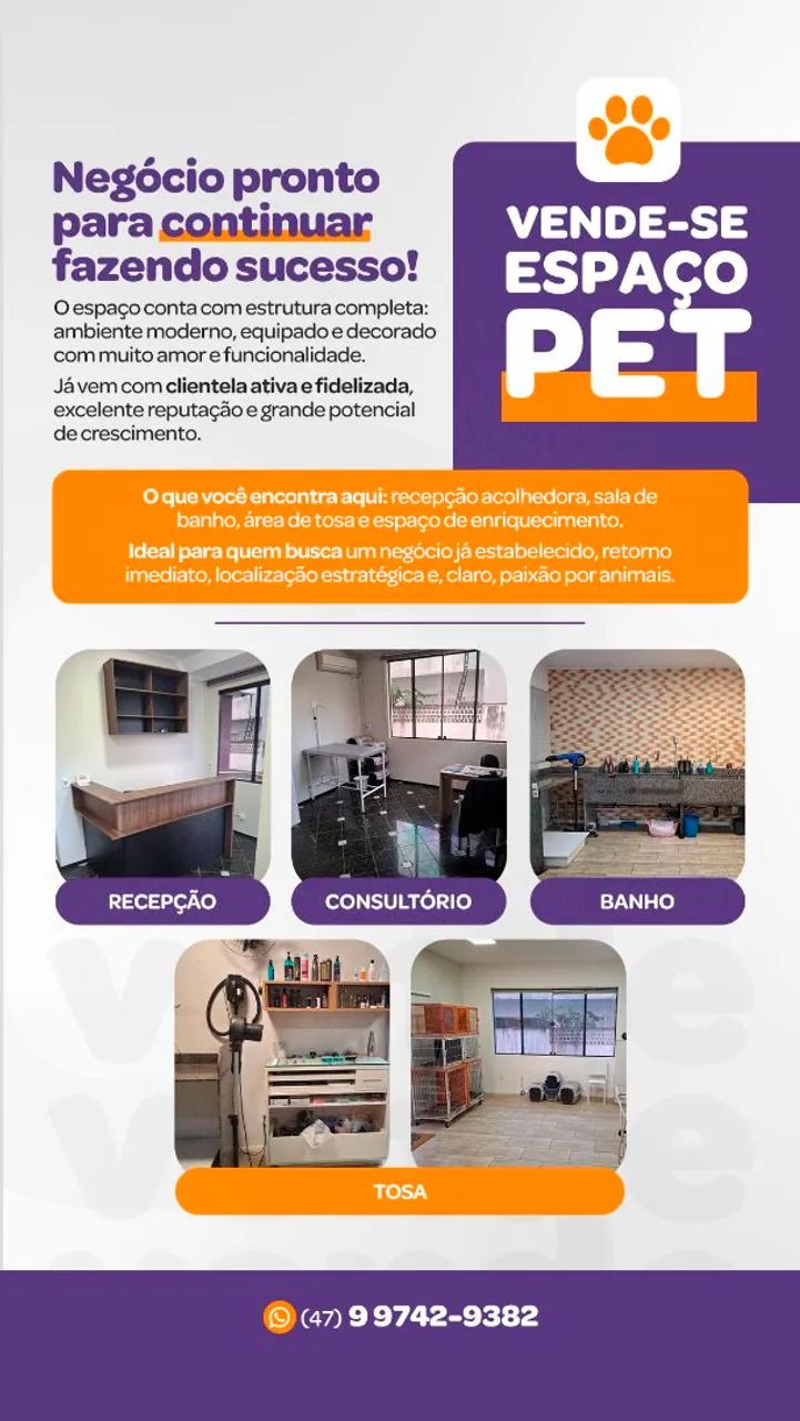 Vendo Pet Shop/Consultório 