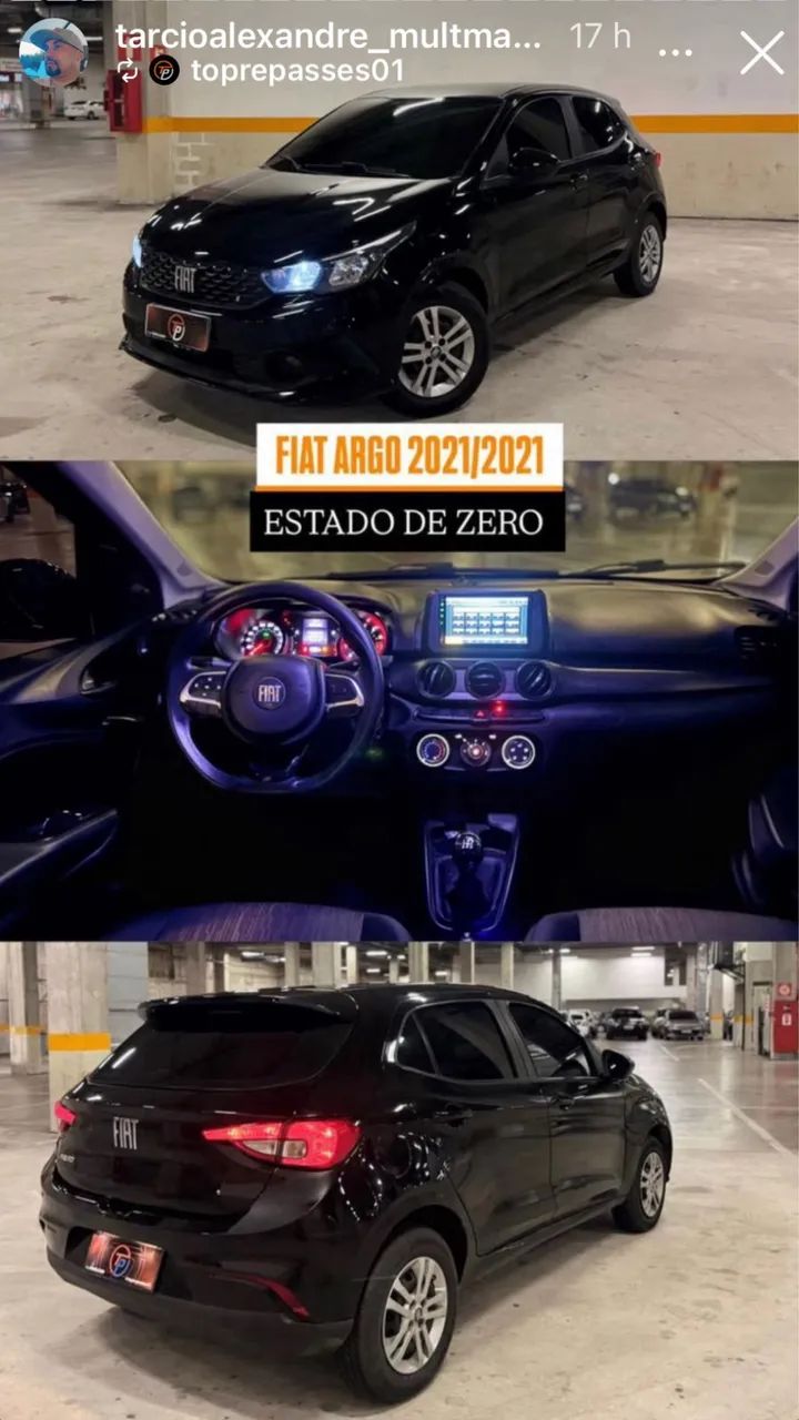 Fiat Argo 1.0 6V Flex. 2021