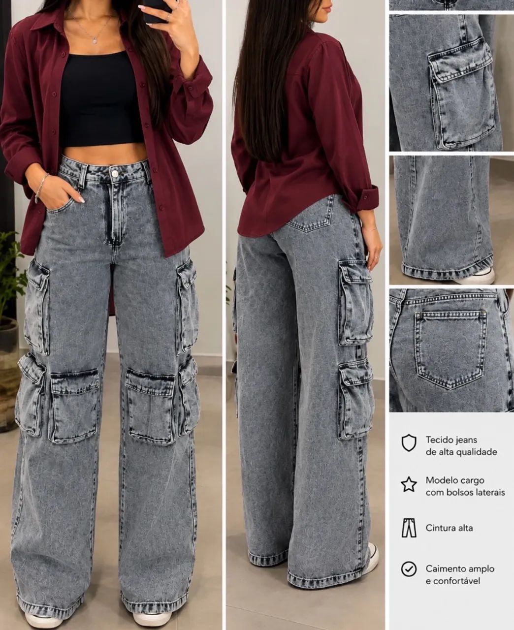 Vendo look Camisa e Calça