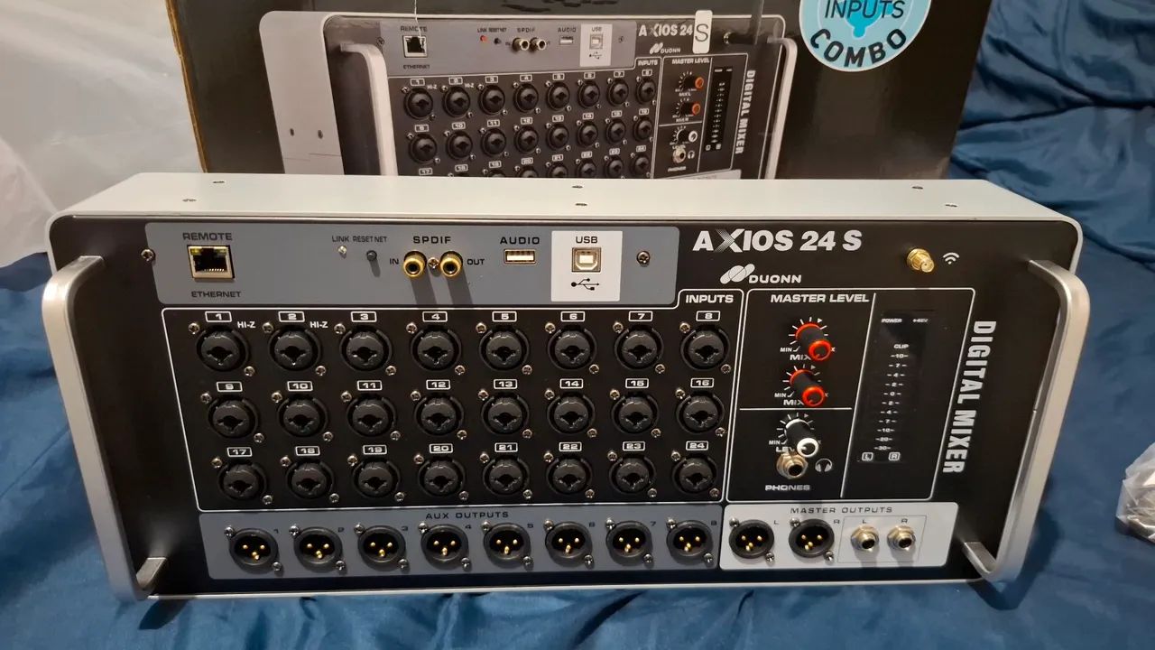 Mesa de Som Digital Duonn Axios 24S Nova - 24 Canais - Foto 4