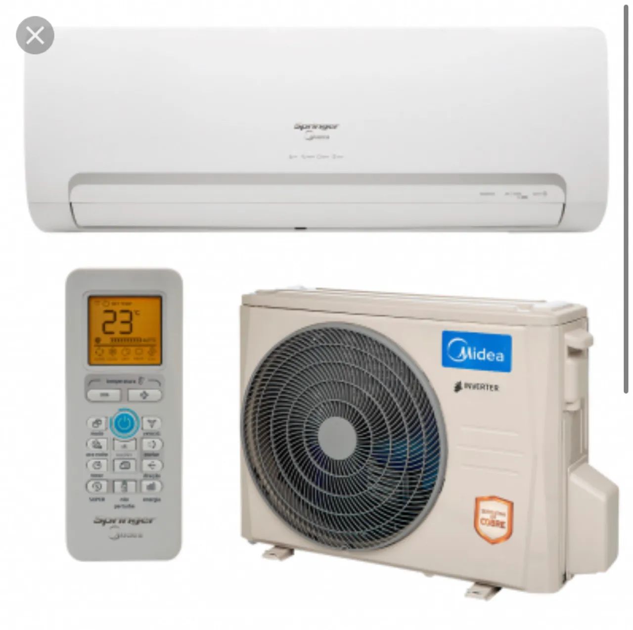 Ar Condicionado Midea 12000 btu