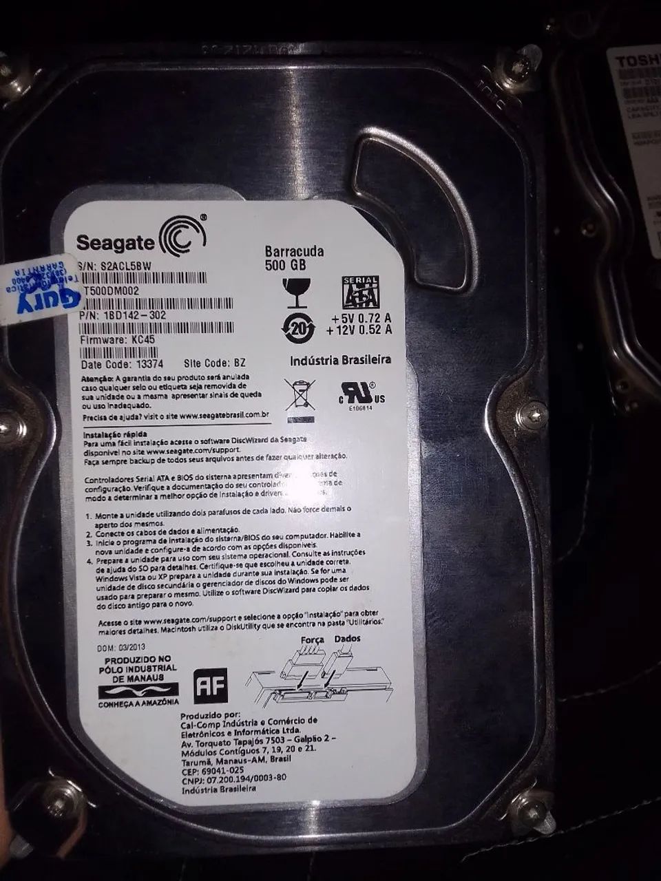 HDs 500gb, tenho 2 - Foto 2