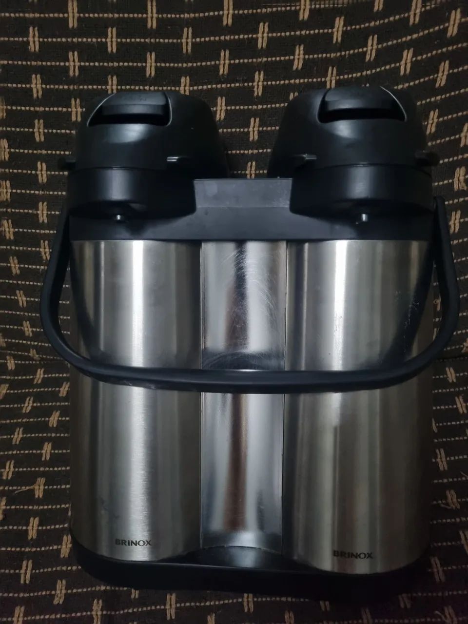 Garrafa térmica Inox dupla 1,8 LT  - Foto 2