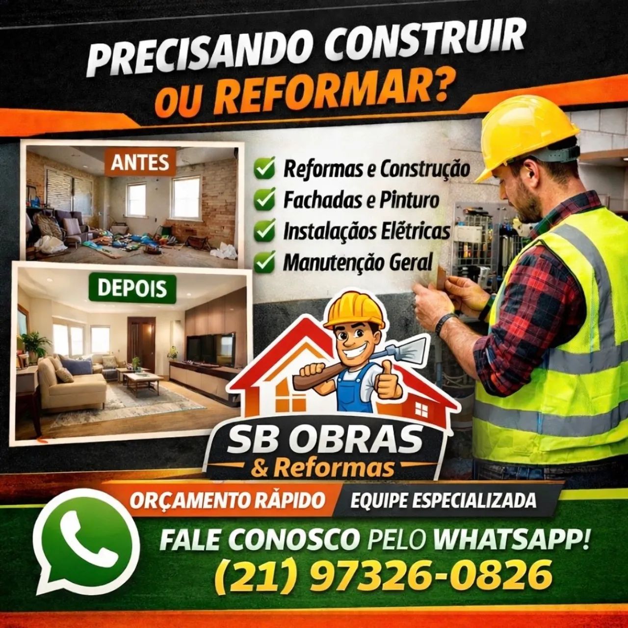 Obras & Reformas, Manutenção Predial - Foto 5
