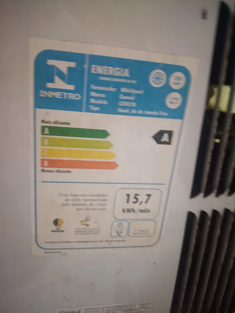 Vendo ar condicionado de janela Consul  - Foto 2