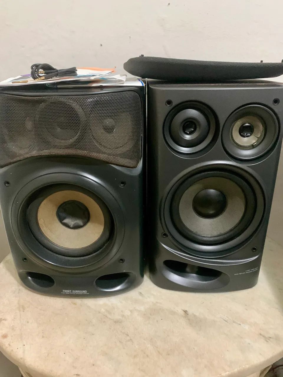 4 caixas de Som Aiwa  - Foto 3
