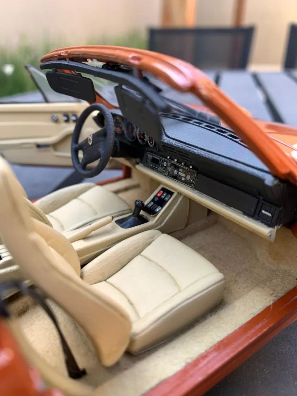 Miniatura 1:18 Porsche 911 cabriolet customizado - Foto 2