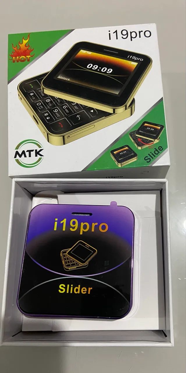 Celular i19pro slider roxo  - Foto 2