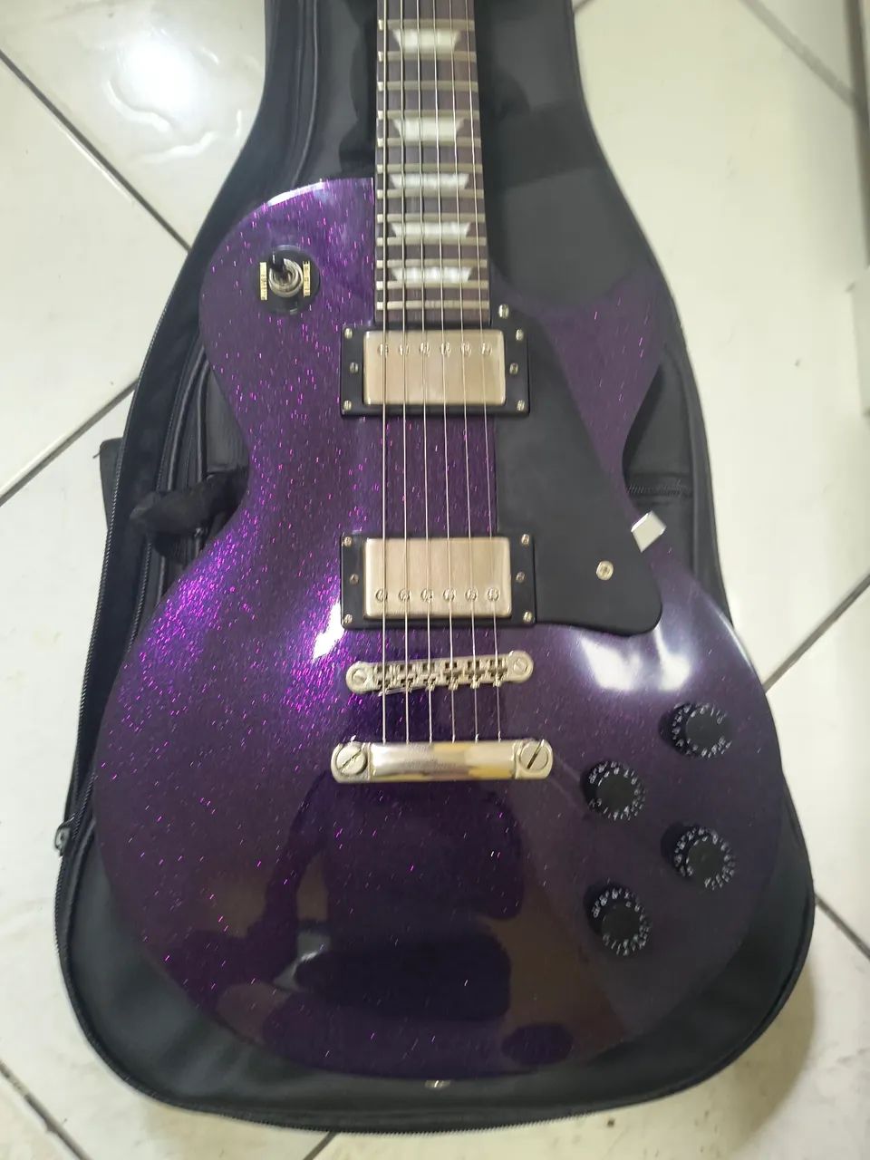 Guitarra Epiphone Les Paul Studio Standart Custom - Foto 2
