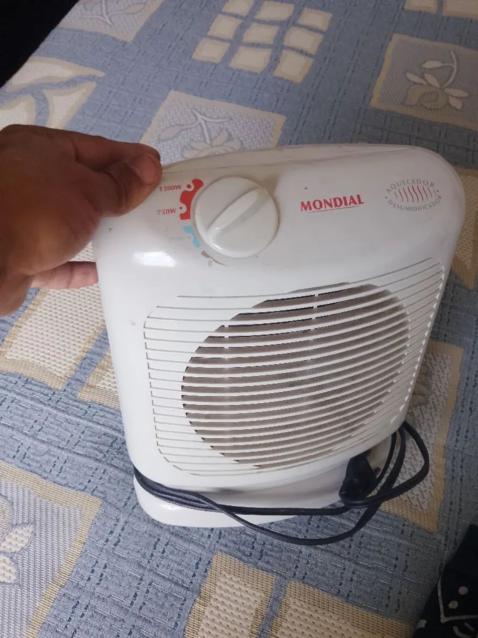 Mini aquecedor 