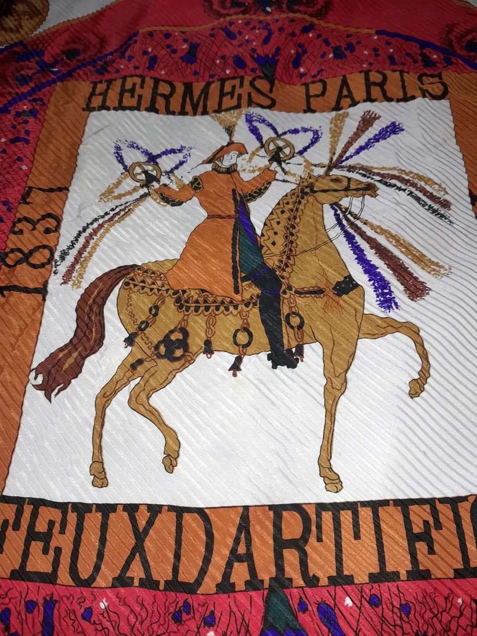 Lenço Hermes Paris Feaux d'Artifice - Foto 2