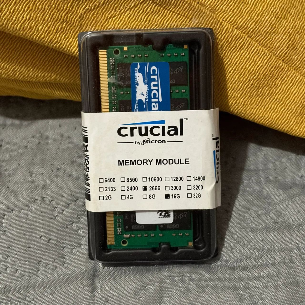 Memória RAM 16GB DDR4 para notebook