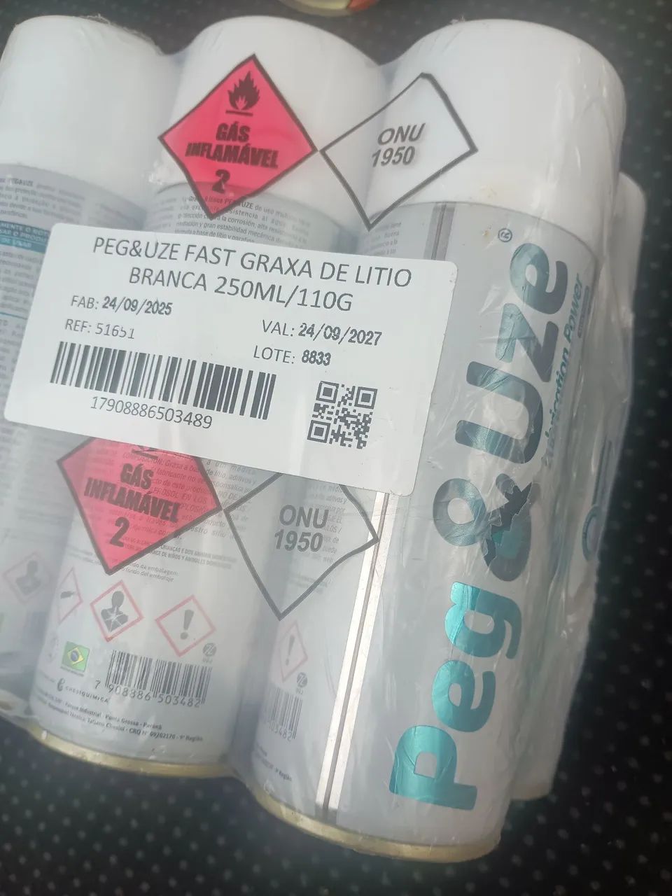 Lote de spray  54 unidades 