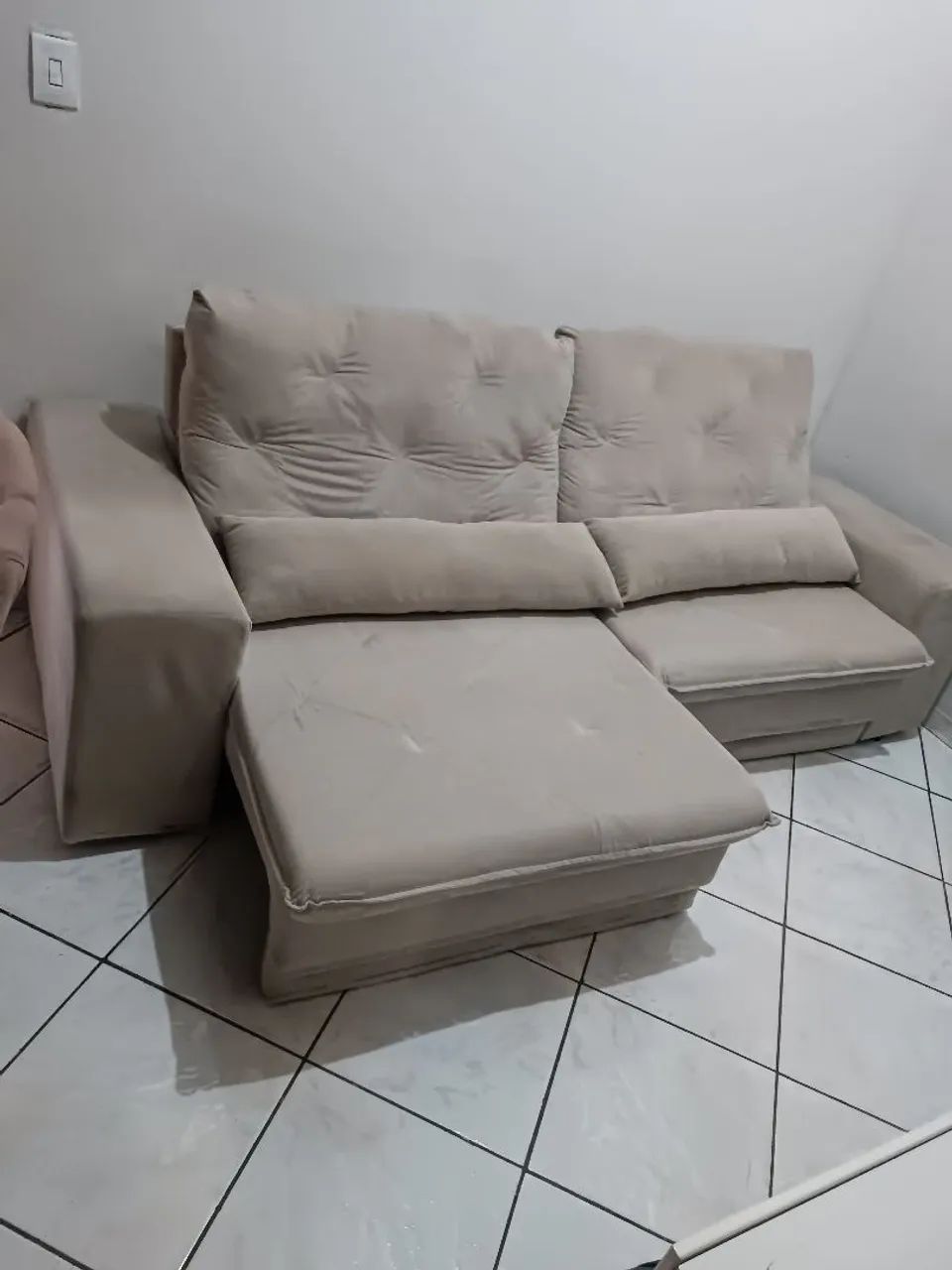 Sofá bege  - Foto 2