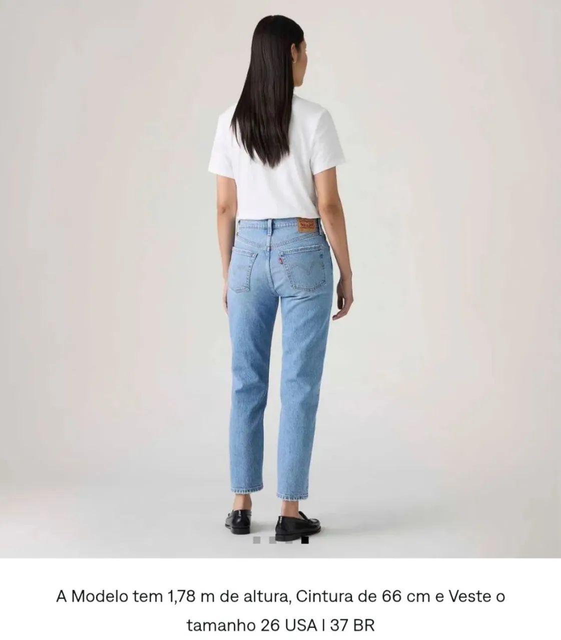 Calça Jeans Levi's 501 Crop  - Foto 5