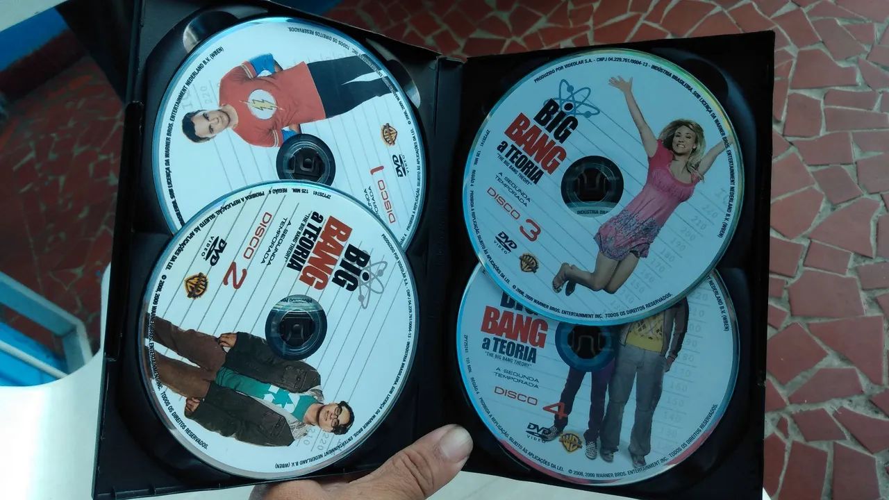 Box dvd original big Bang a teoria vol 1e2 - Foto 4