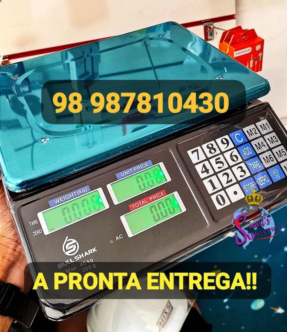 Balança Digital p/ Retirada ou Entrega  [ 40Kg ]