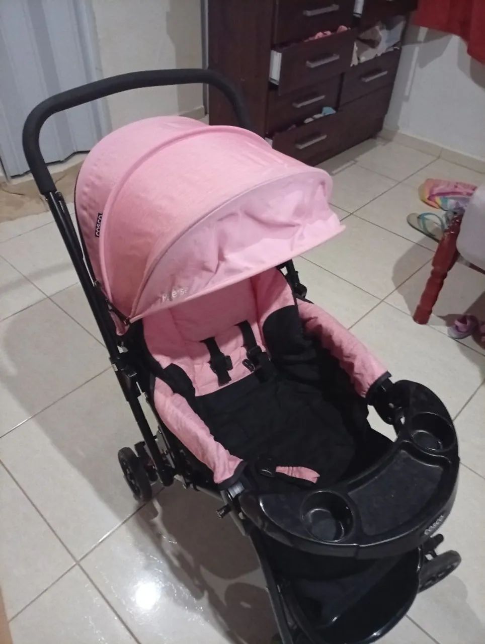 Carrinho de bebê menina  - Foto 2