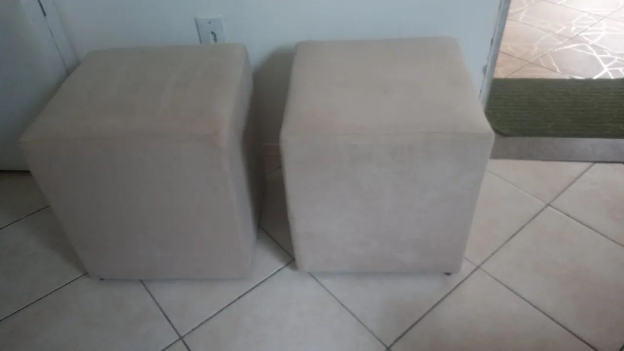 Vendo pufs em otimas condiçoes - Foto 2