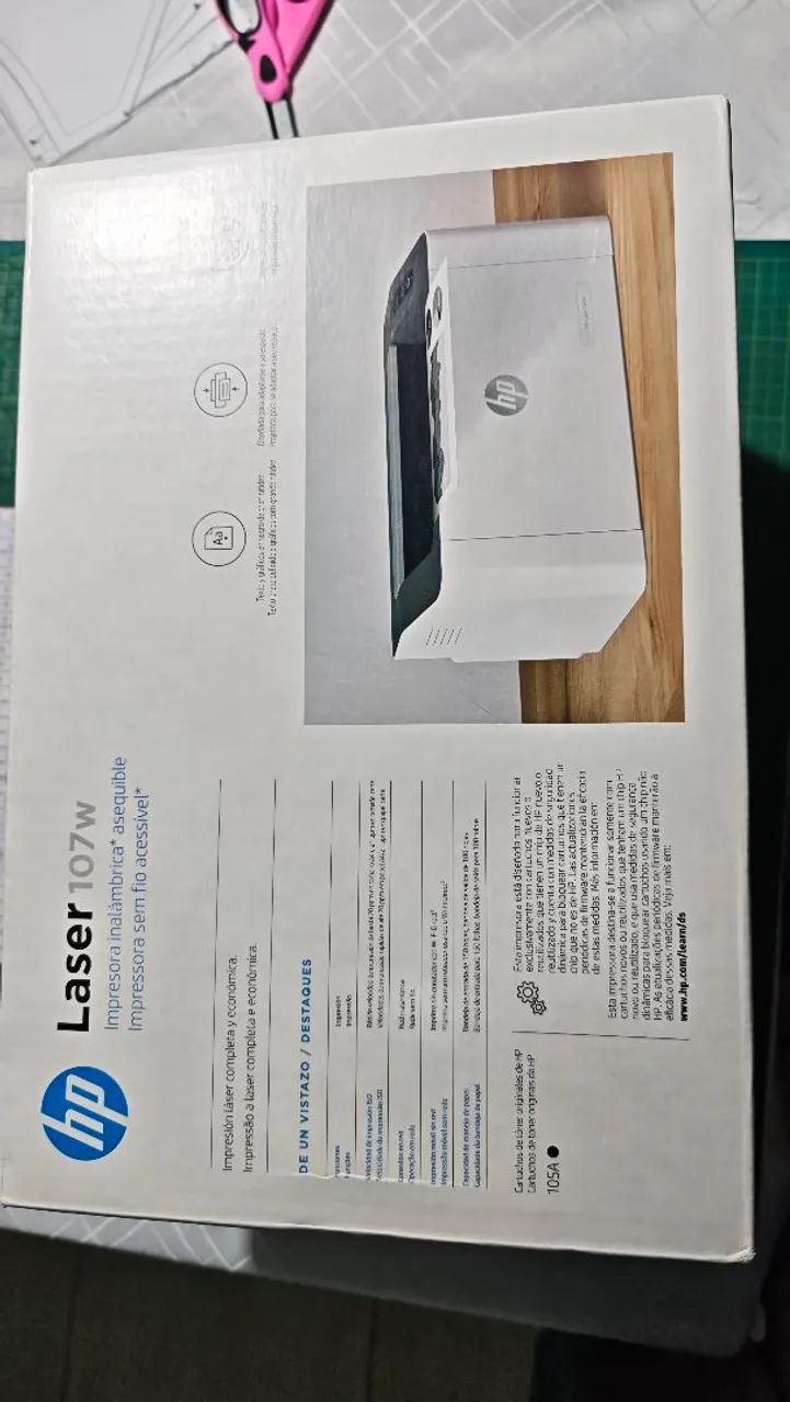 Impressora HP 107w - Foto 5
