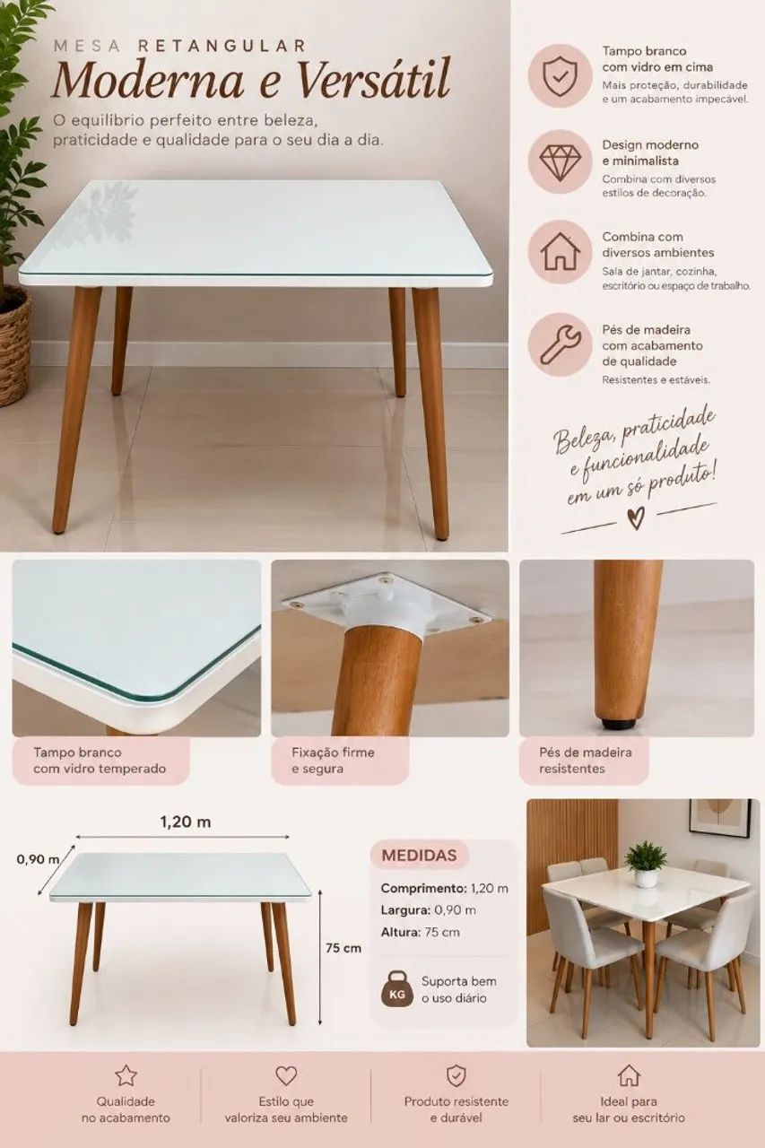 Mesa de jantar - Foto 3