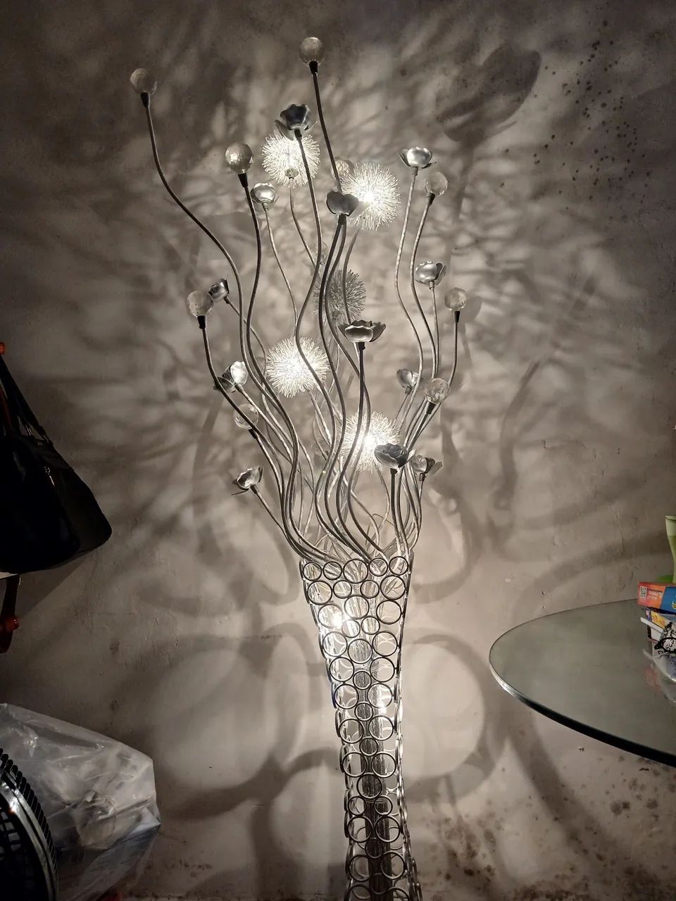 Vendo luminária de alumínio 