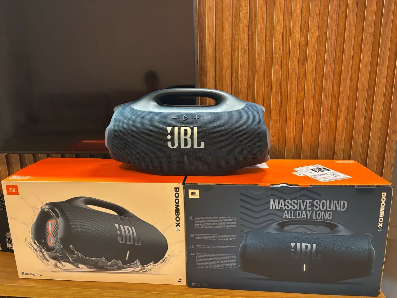 JBL BOOMBOX 4 ORIGINAL AZUL | NOVA E LACRADA  - Foto 2