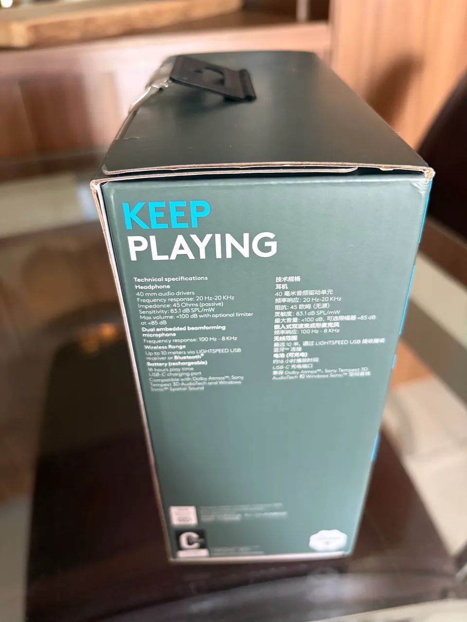 Fone de ouvido logitech G435 pouco usado  - Foto 2