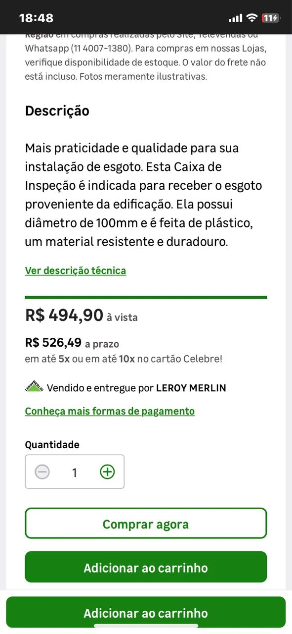 Caixa de inspeção  - Foto 5