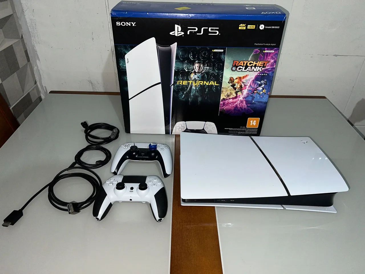 ? PS5 Slim Digital 1TB com Caixa ? Excelente Estado
