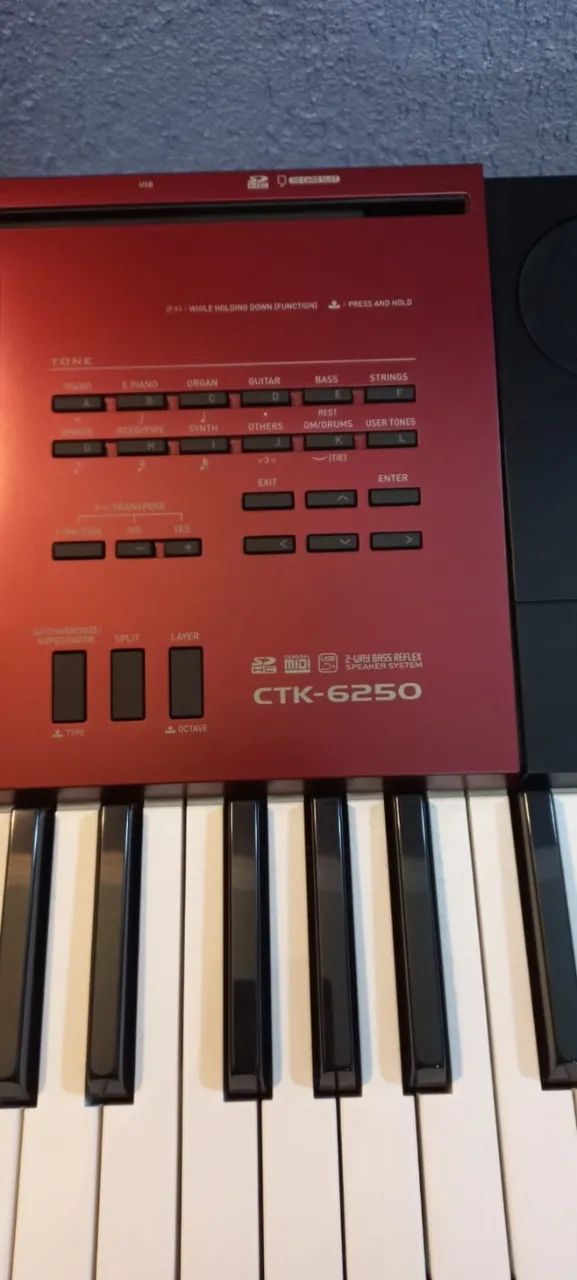 TECLADO CASIO CTK 6250 - Foto 3