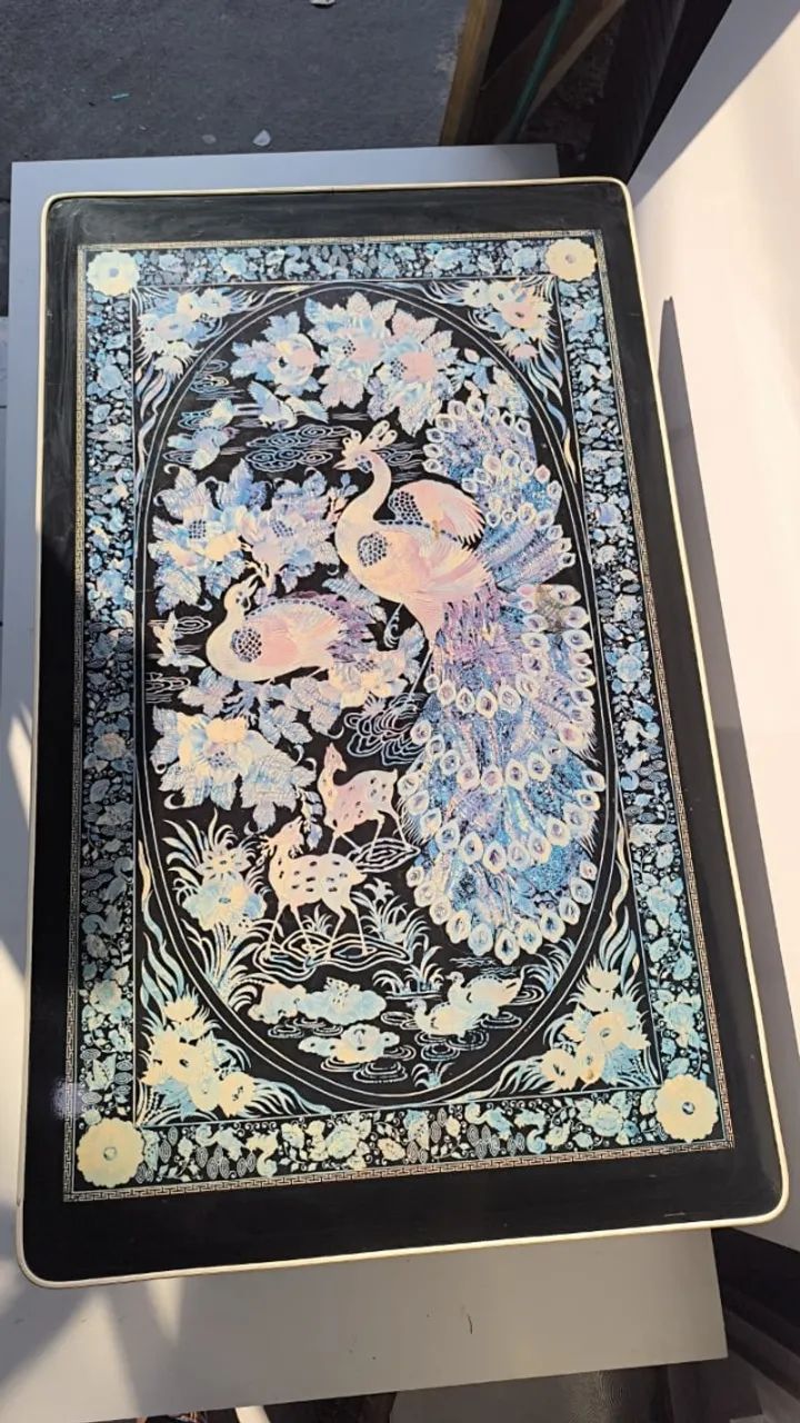 Mesa de chá chinesa