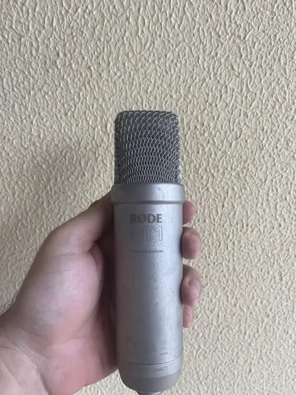 Microfone Condensador Rode Nt1 5 + Interface De Áudio RODE AI-1