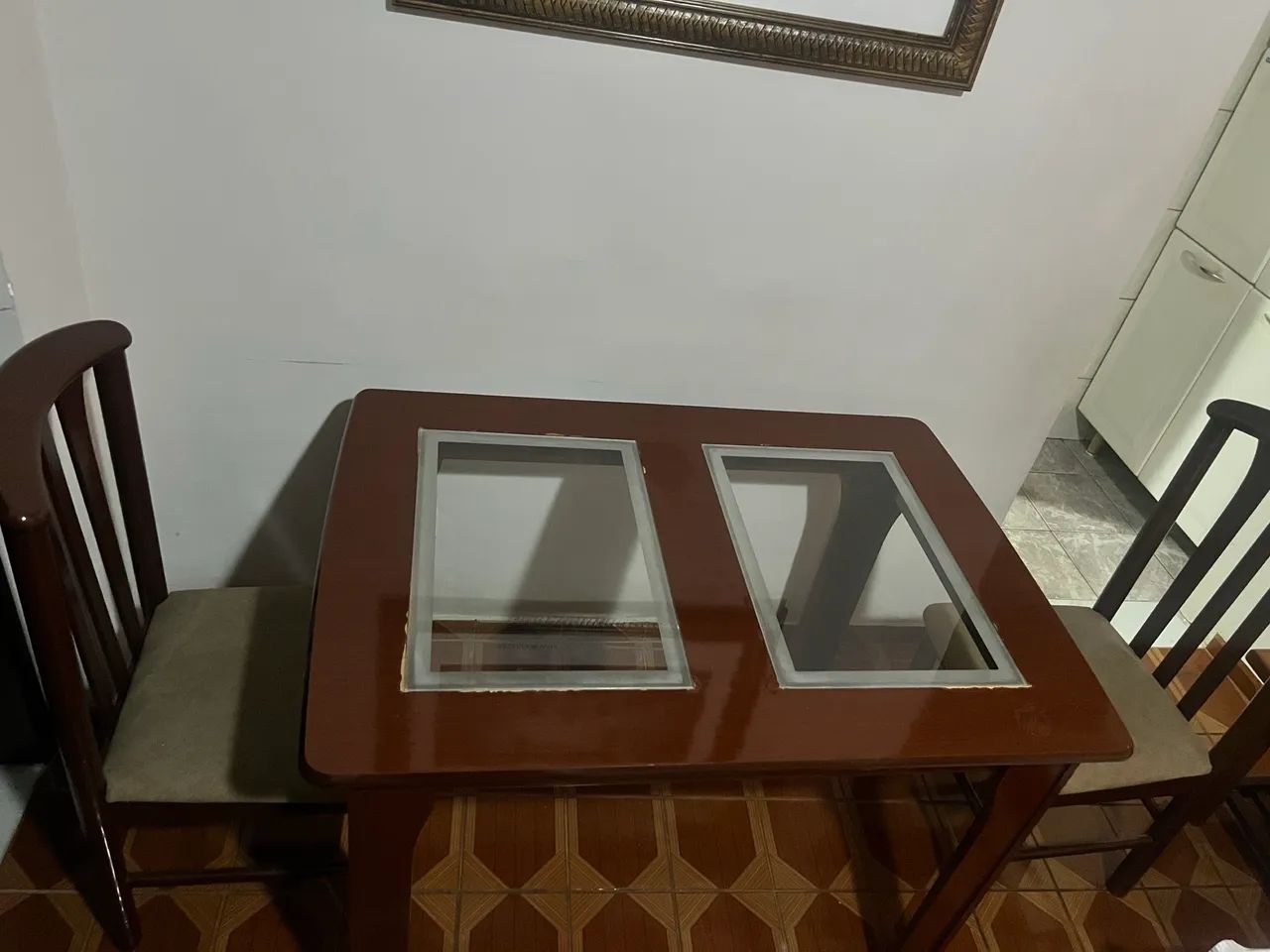 Mesa Jantar + 3 cadeiras Desapego - Foto 2