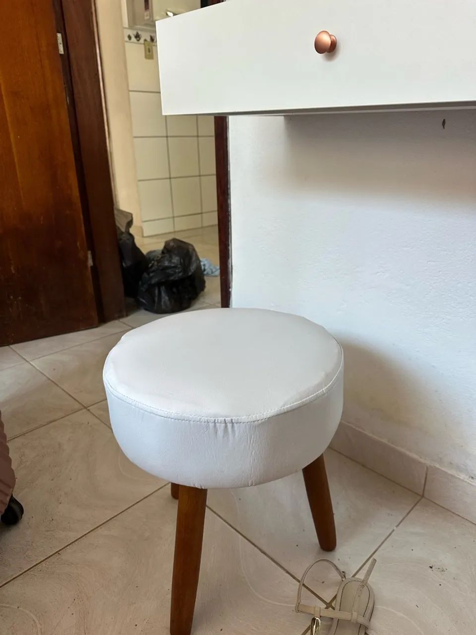 Puff Branco - Foto 2