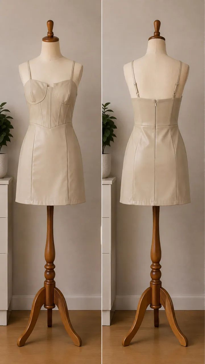 Vestido bege
