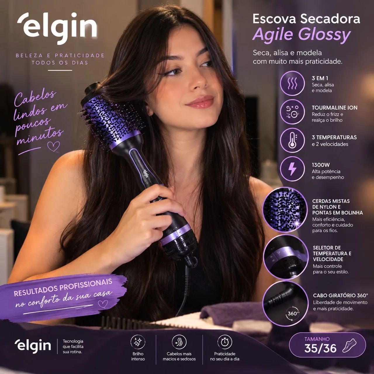 Escova secadora Elgin - Foto 2