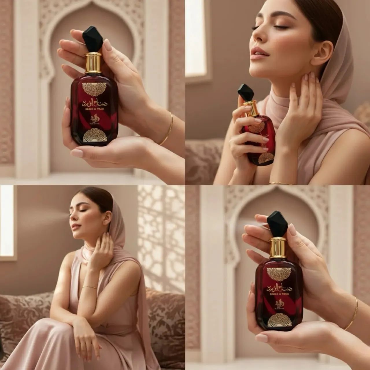Perfume Árabe feminino Sabah Al Ward 100 ml