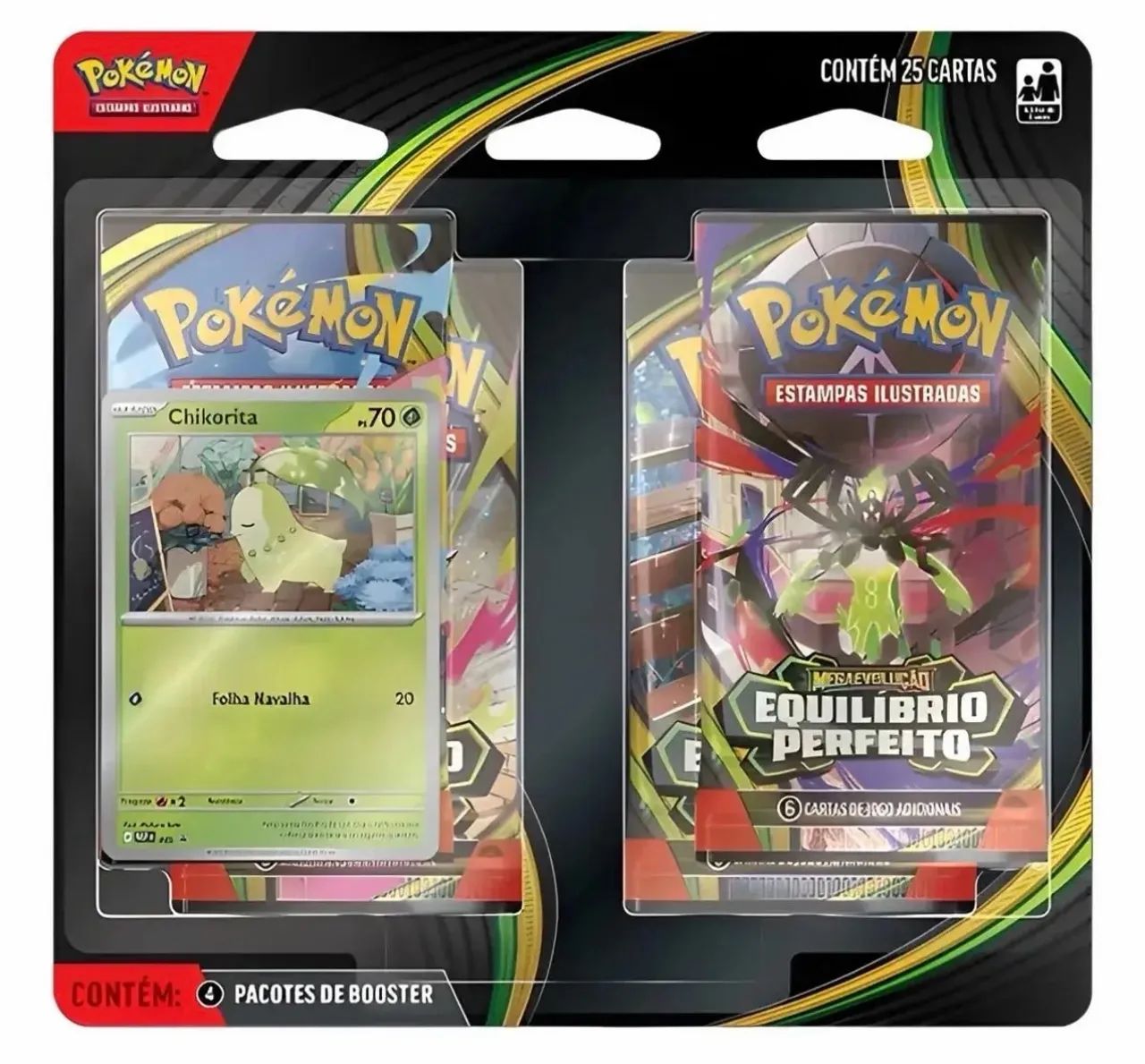 Pokémon Blister Quadruplo Equílibro Perfeito