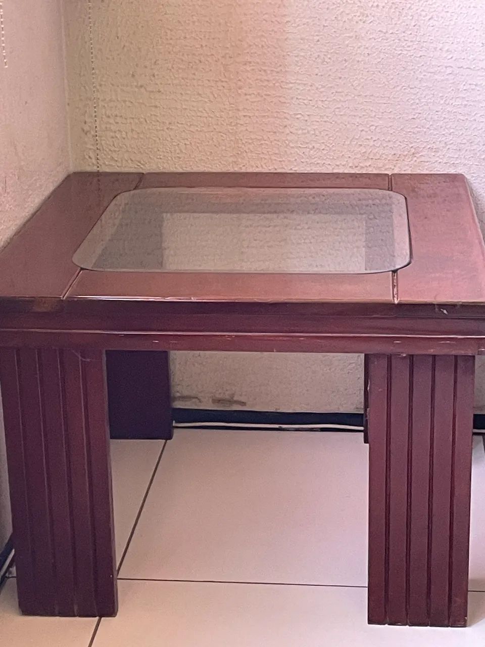 Vendo mesa centro e canto