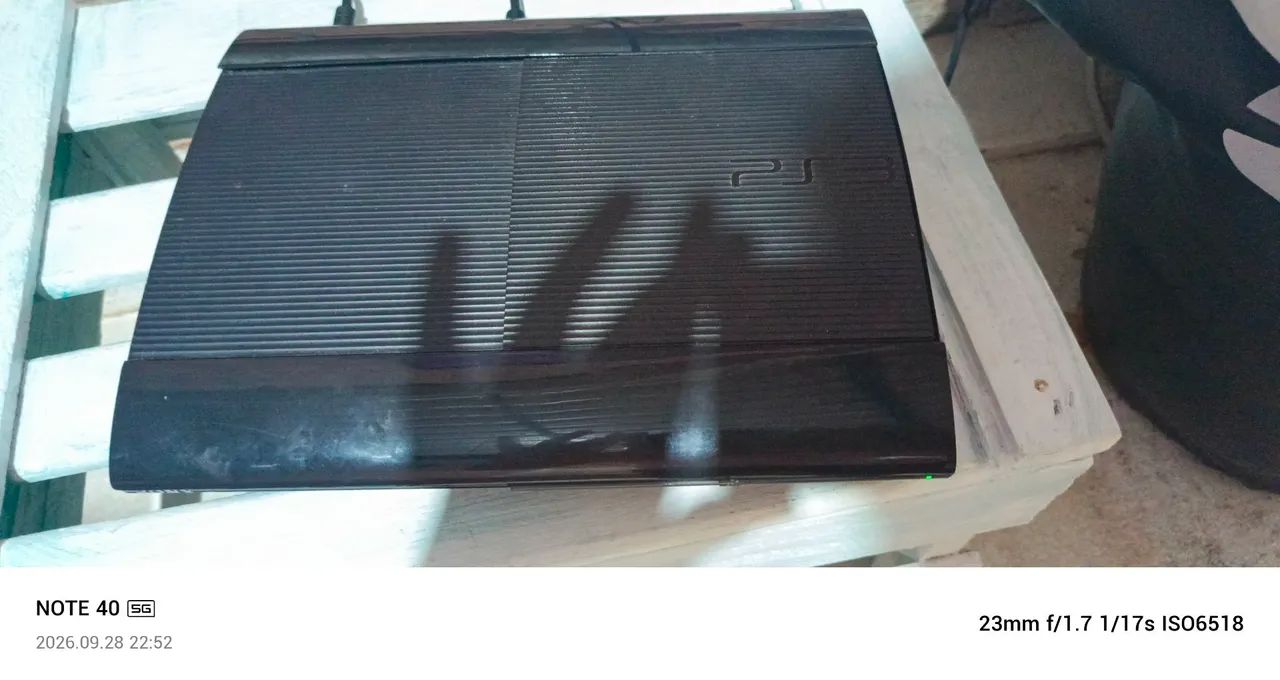 PS3 DESBLOQUEADO COM JOGOS+CABOS+2 CONTROLES - Foto 5