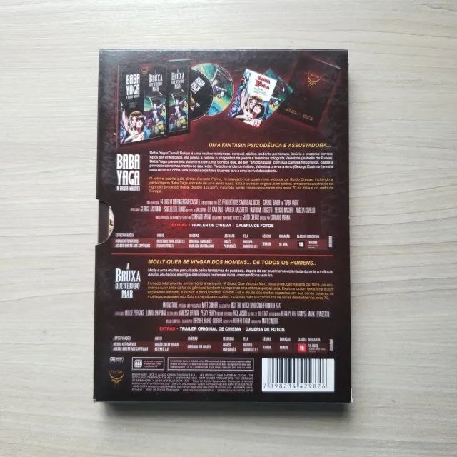 DVD Baba Yaga: A Bruxa Maldita / A Bruxa que Veio do Mar - Foto 2