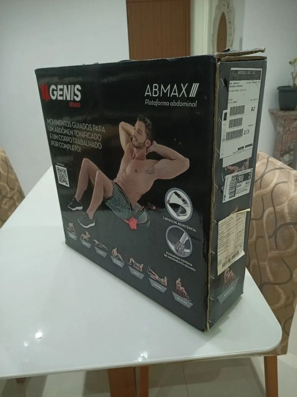 Genis Abmax 3 para abdômen, novo. - Foto 4