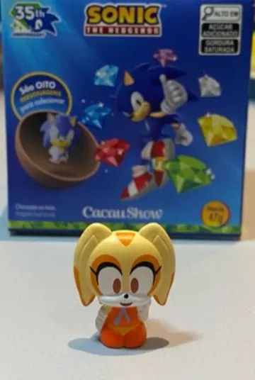 Cream gogo Cacau Show turma do Sonic 