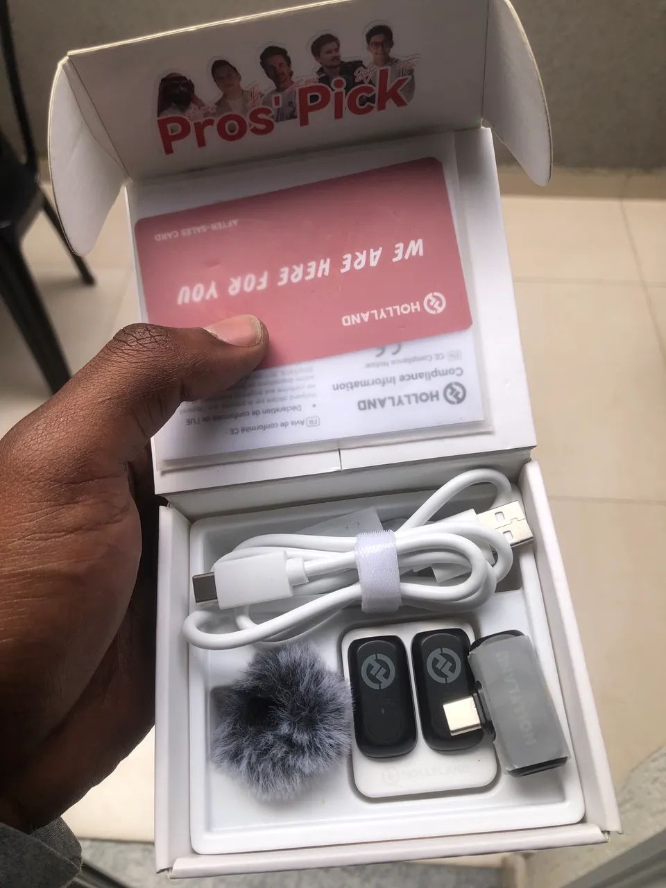 Microfone Lark A1 lapela USB-C - Foto 2