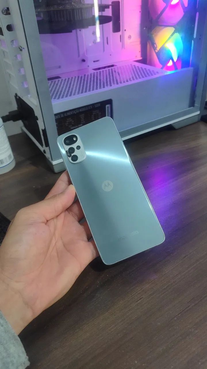 Moto G22 128GB celular barato - Foto 5