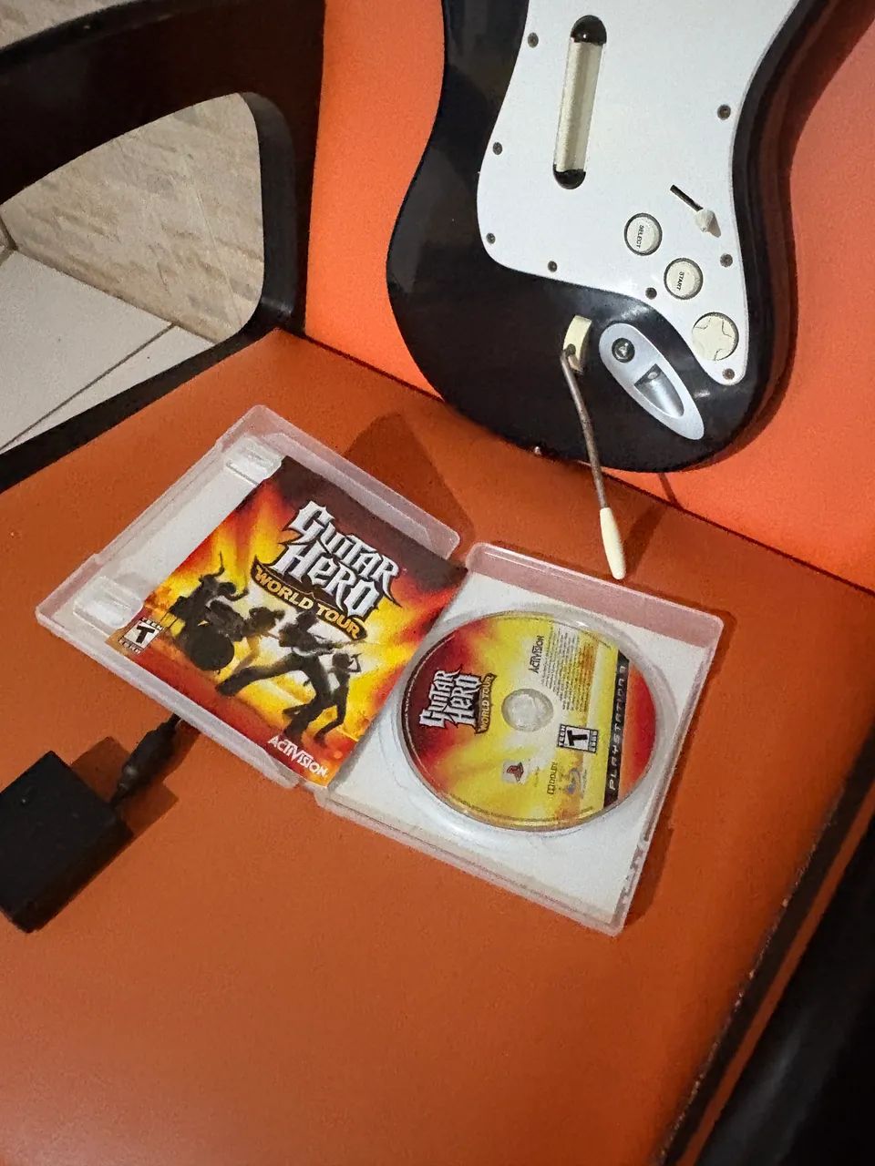 Guitarra guitar hero com dong - Foto 3