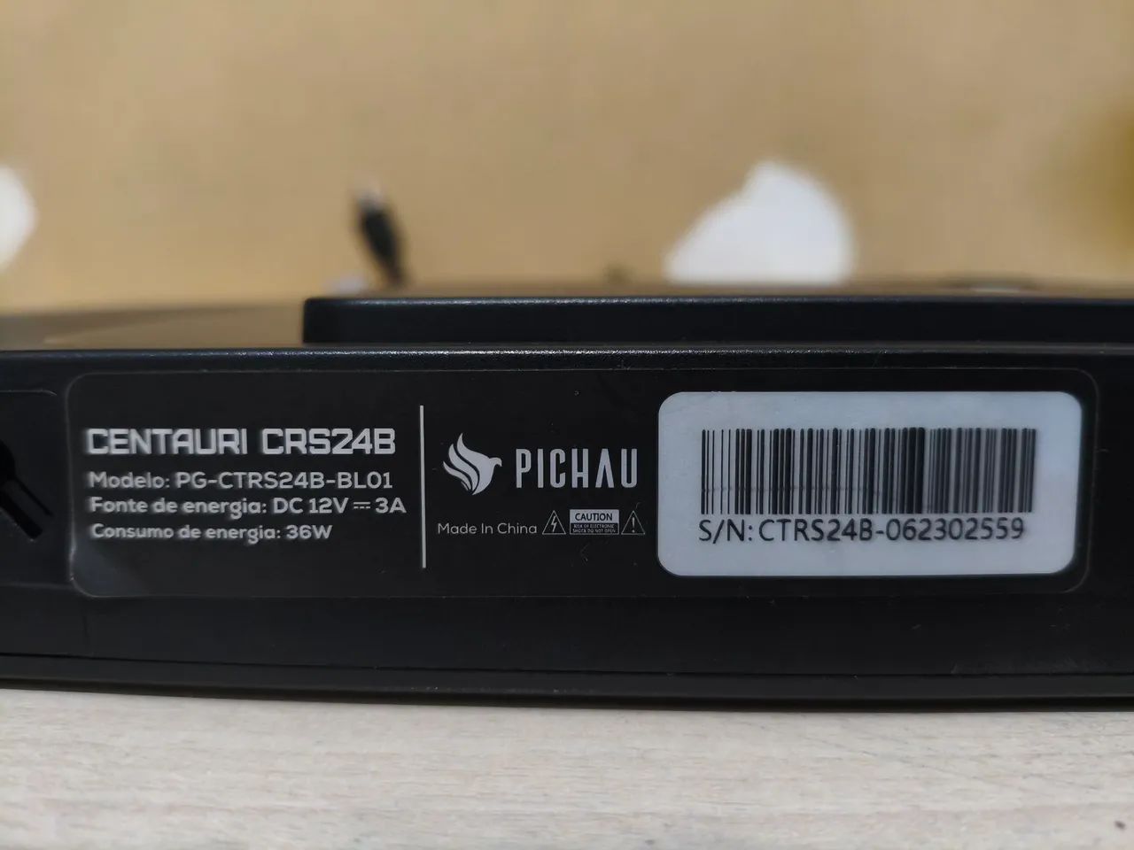 Monitor Pichau Centauri CRS24B 24" Full HD 165Hz IPS - Painel Quebrado - Foto 3