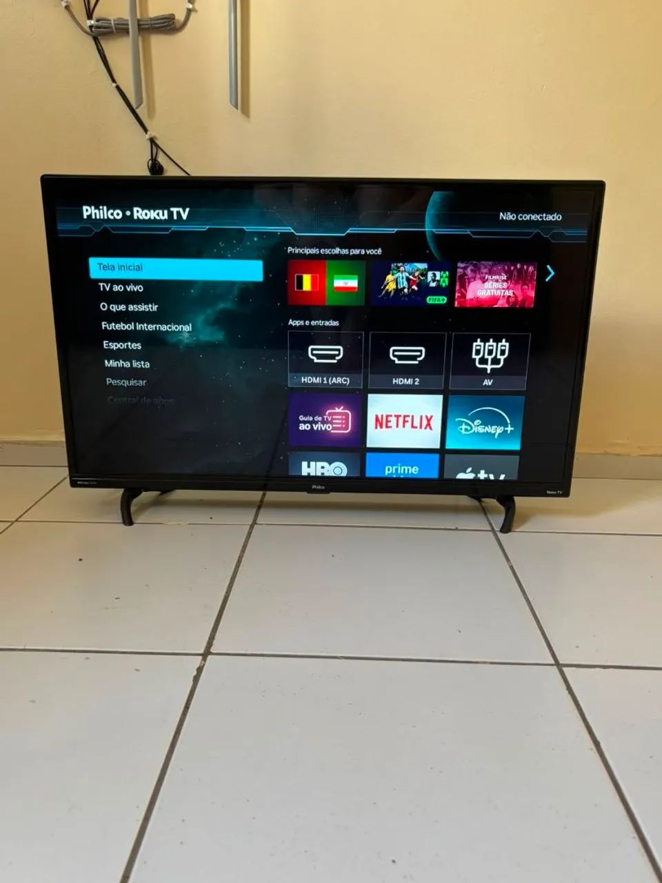 Smar tv Philco 32 polegadas Roku tv  - Foto 2