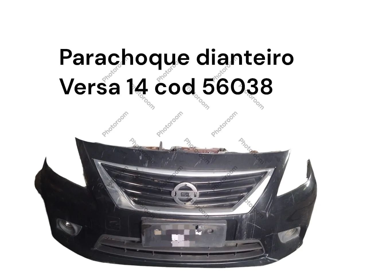 Parachoque dianteiro versa